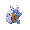 Wartortle - Black White (Back View)