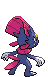 Weavile - Black 2 White 2 Black White Animated (Back View)