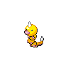 Weedle - Black White (Shiny)