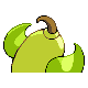 Weepinbell - HeartGold SoulSilver (Back View (Shiny))