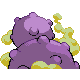 Weezing - HeartGold SoulSilver (Back View)