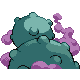 Weezing - Platinum (Back View (Shiny))