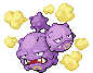 Weezing - Black 2 White 2 Black White Animated (Normal)