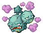 Weezing - Black 2 White 2 Black White Animated (Shiny)
