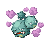 Weezing - Black White (Shiny)