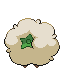 Whimsicott - Black 2 White 2 Black White Animated (Back View)