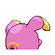 Whismur - HeartGold SoulSilver (Back View)