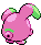 Whismur - Black 2 White 2 Black White Animated (Back View (Shiny))