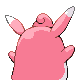 Wigglytuff - Platinum (Back View)