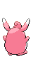 Wigglytuff - Black 2 White 2 Black White Animated (Back View)