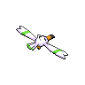 Wingull - Black White (Back View (Shiny))