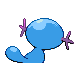 Wooper - Diamond Pearl (Back View)