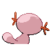 Wooper - Platinum (Back View (Shiny))