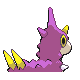 Wurmple - Platinum (Back View (Shiny))