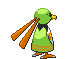 Xatu - Black 2 White 2 Black White Animated (Back View (Shiny))