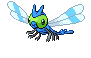 Yanma - Black 2 White 2 Black White Animated (Shiny)