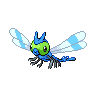 Yanma - Black White (Shiny)