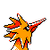 Zapdos - Gold (Back View (Shiny))