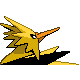 Zapdos - Diamond Pearl (Back View)