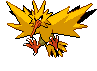 Zapdos - Black 2 White 2 Black White Animated (Shiny)