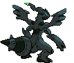 Zekrom - Black 2 White 2 Black White Animated (Back View (Shiny))