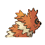 Zigzagoon - Ruby Sapphire (Back View (Shiny))