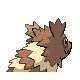 Zigzagoon - Diamond Pearl (Back View)
