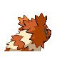 Zigzagoon - HeartGold SoulSilver (Back View (Shiny))