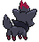 Zorua - Black 2 White 2 Black White Animated (Back View)
