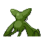 Zubat - Emerald (Back View (Shiny))