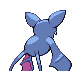 Zubat - Platinum (Back View)