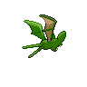 Zubat - Black White (Back View (Shiny))