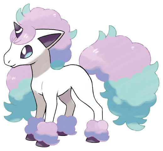 Galarian Ponyta - Unique Horn Pokémon