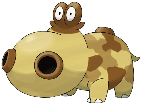 Hippopotas - Hippo Pokémon