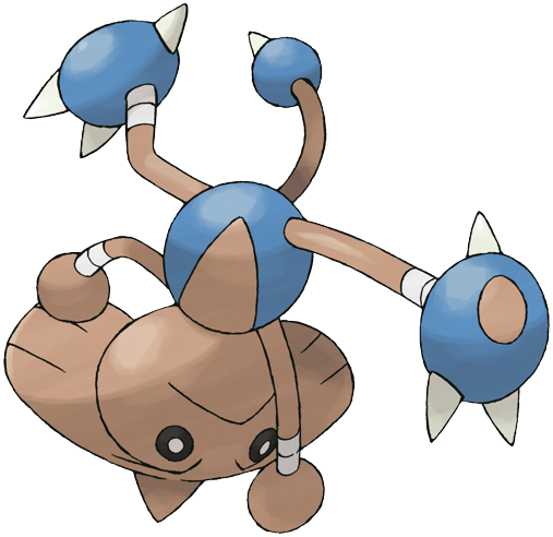 Hitmontop - Handstand Pokémon