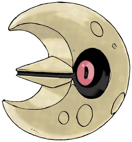 Lunatone - Meteorite Pokémon