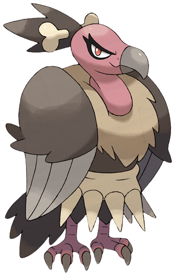 Mandibuzz - Bone Vulture Pokémon