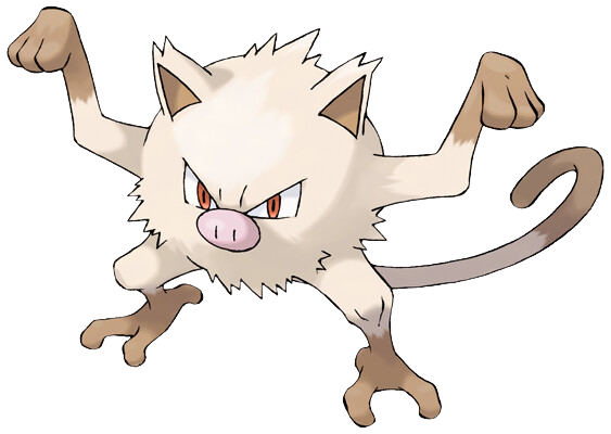 Mankey - Pig Monkey Pokémon