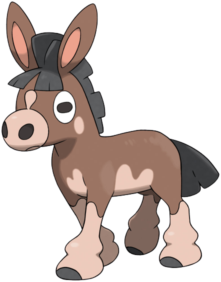Mudbray - Donkey Pokémon