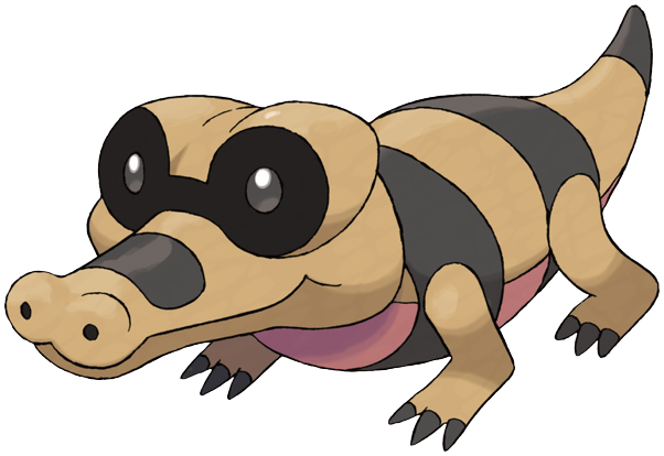 Sandile - Desert Croc Pokémon