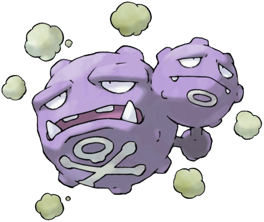 Weezing - Poison Gas Pokémon
